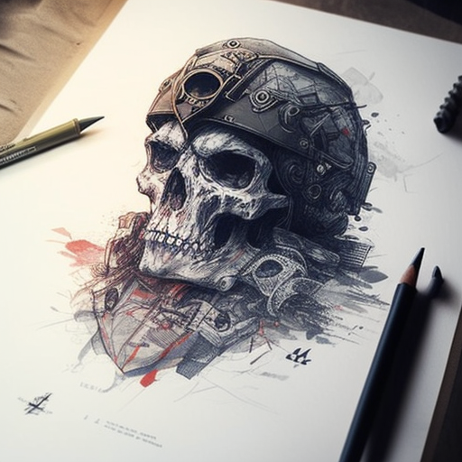 Эскиз тату \