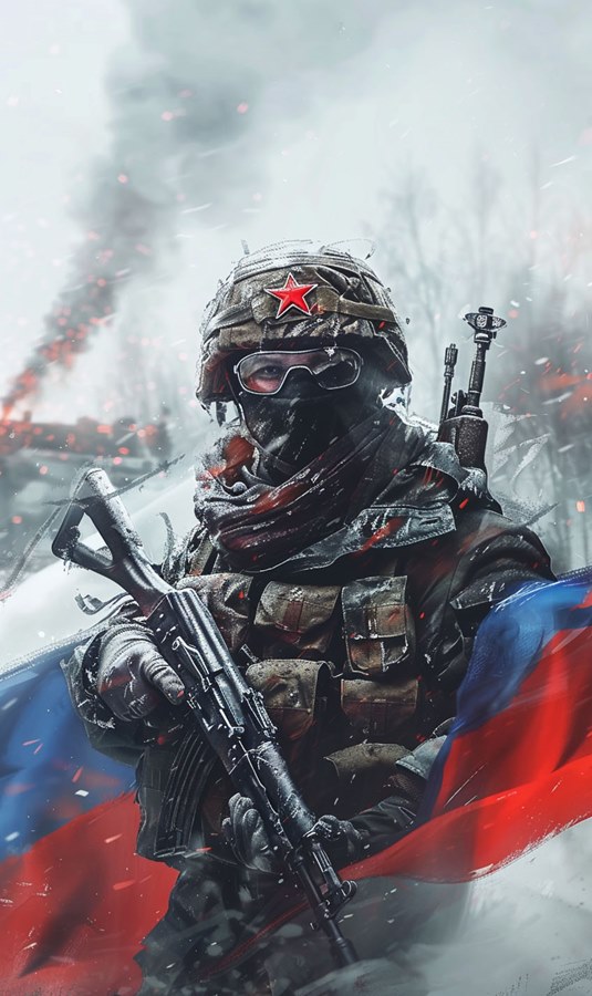 Эскиз тату Русские Войны